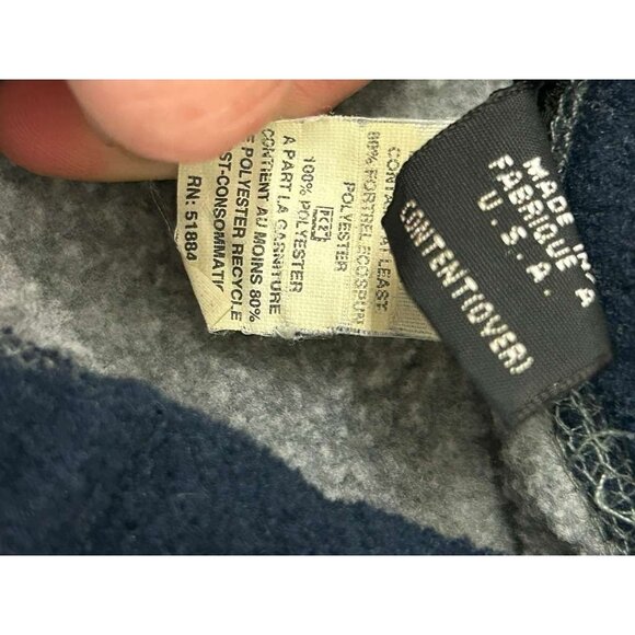 Vintage Patagonia Synchilla Men's Size Large Fleece Vest Gray Front Pockets - Picture 7 of 15